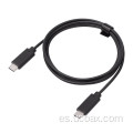 Conjunto de cable USB USB4 Tipo C Cable masculino